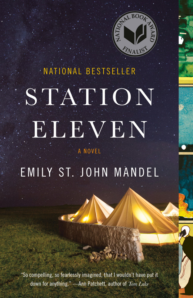 Station Eleven: A Novel (National Book Award Finalist) book cover by Emily St. John Mandel