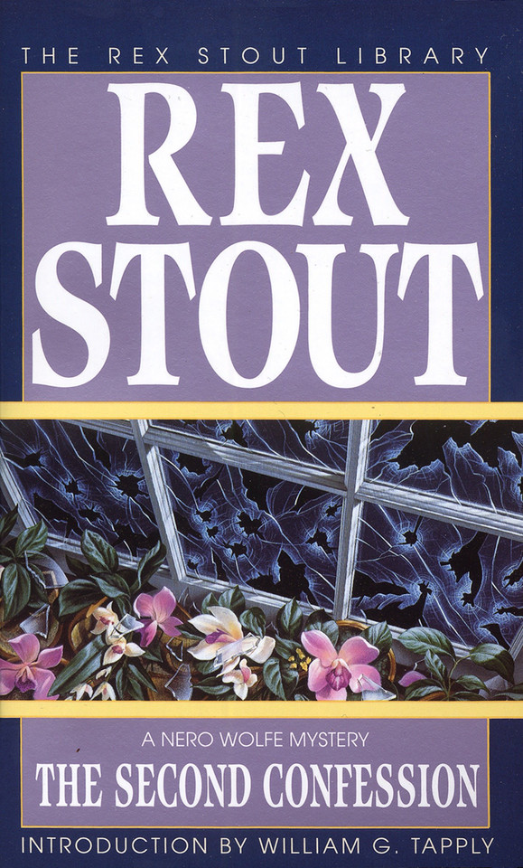 The Second Confession (Nero Wolfe) book cover by Rex Stout