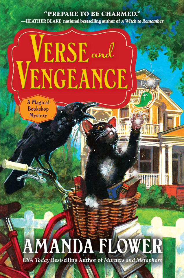 Verse and Vengeance: A Magical Bookshop Mystery (A Magical Bookshop Mystery) book cover by Amanda Flower