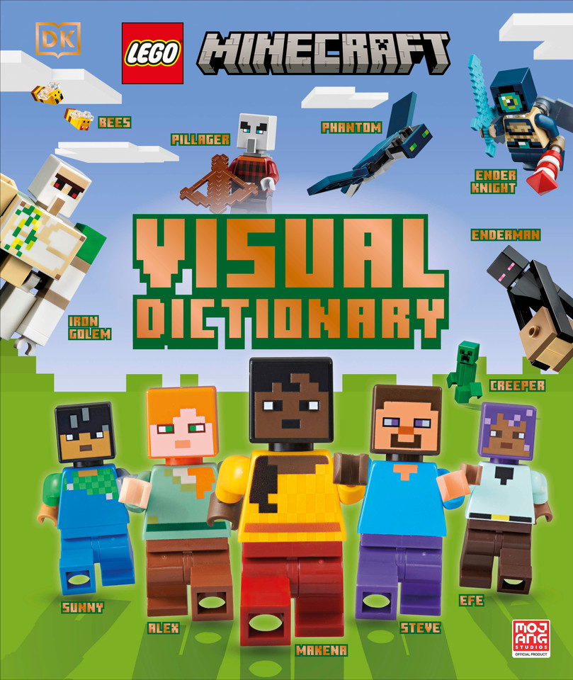 LEGO Minecraft Visual Dictionary (Library Edition): This edition does not include a minifigure book cover by Elizabeth Dowsett, Craig Jelley