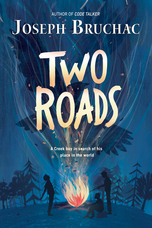 Two Roads book cover by Joseph Bruchac