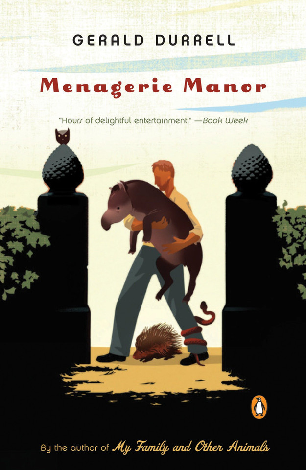 Menagerie Manor book cover by Gerald Durrell