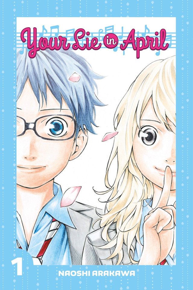 Your Lie in April 1 (Your Lie in April) book cover by Naoshi Arakawa