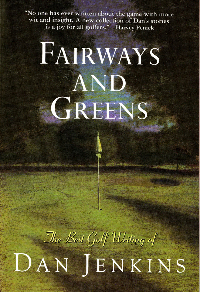 Fairways and Greens book cover by Dan Jenkins
