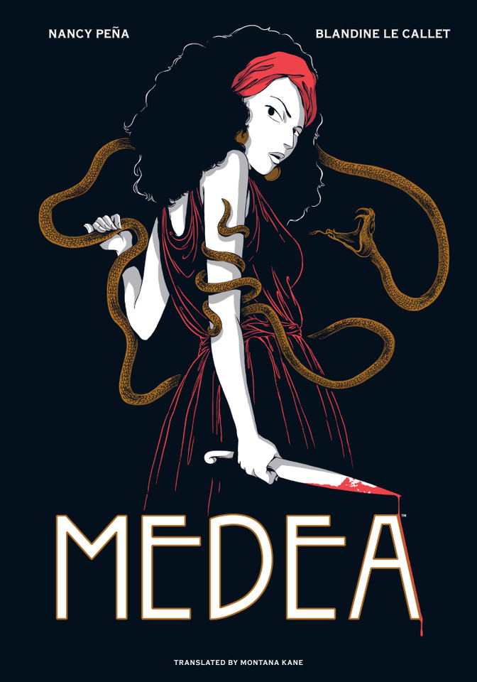Medea book cover by Blandine Le Callet