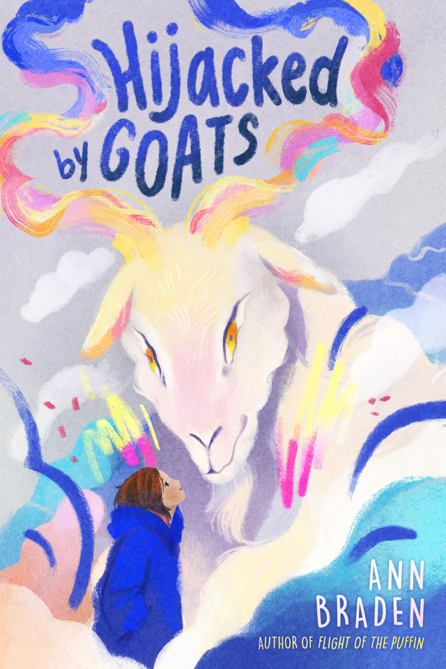 Hijacked by Goats book cover by Ann Braden