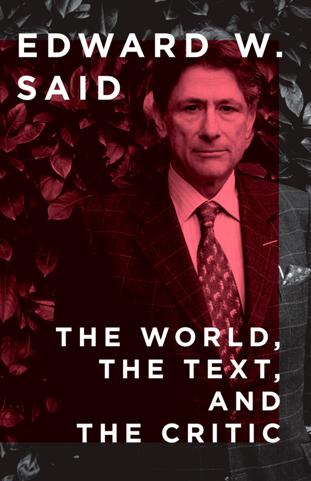The World, the Text, and the Critic book cover by Edward W. Said