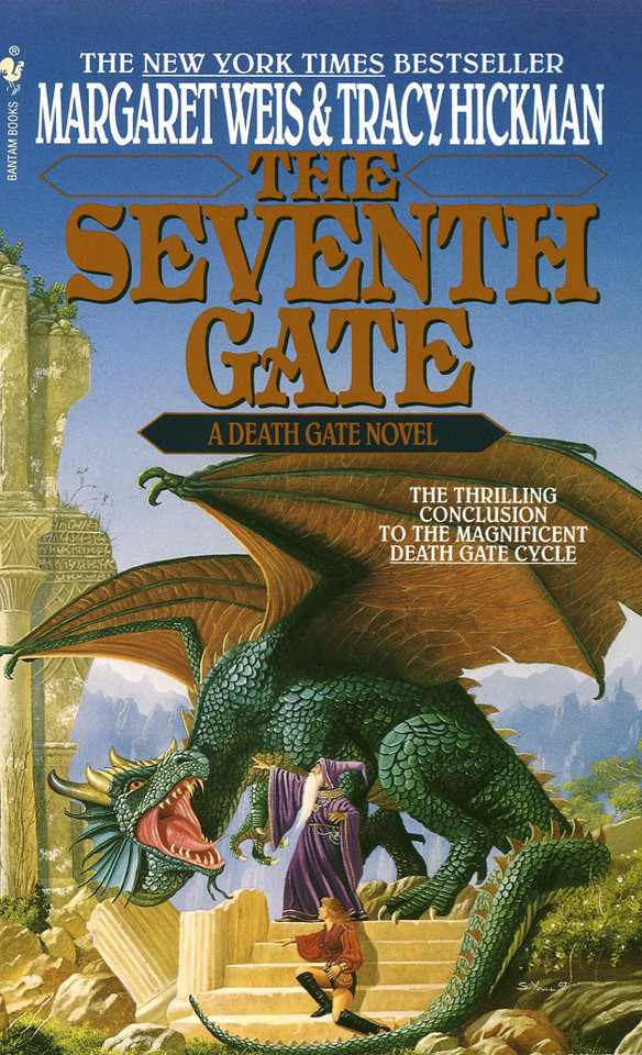 The Seventh Gate: A Death Gate Novel, Volume 7 (A Death Gate Novel) book cover by Margaret Weis, Tracy Hickman