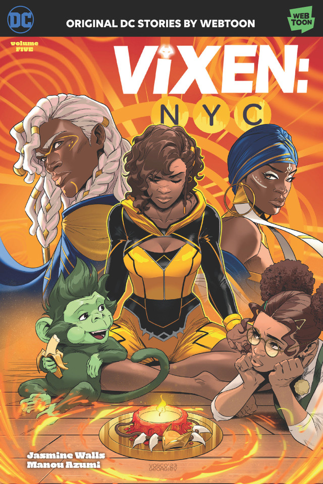 Vixen: NYC Volume Five book cover by Jasmine Walls