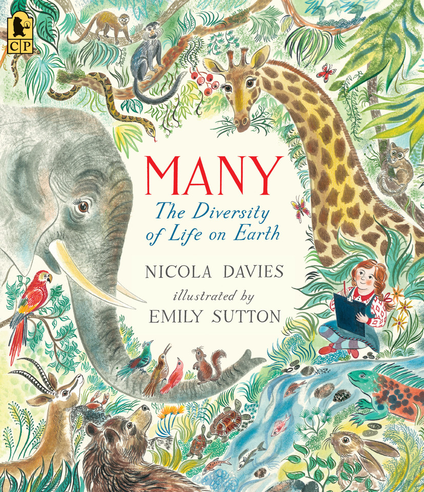 Many: The Diversity of Life on Earth (Our Natural World) book cover by Nicola Davies