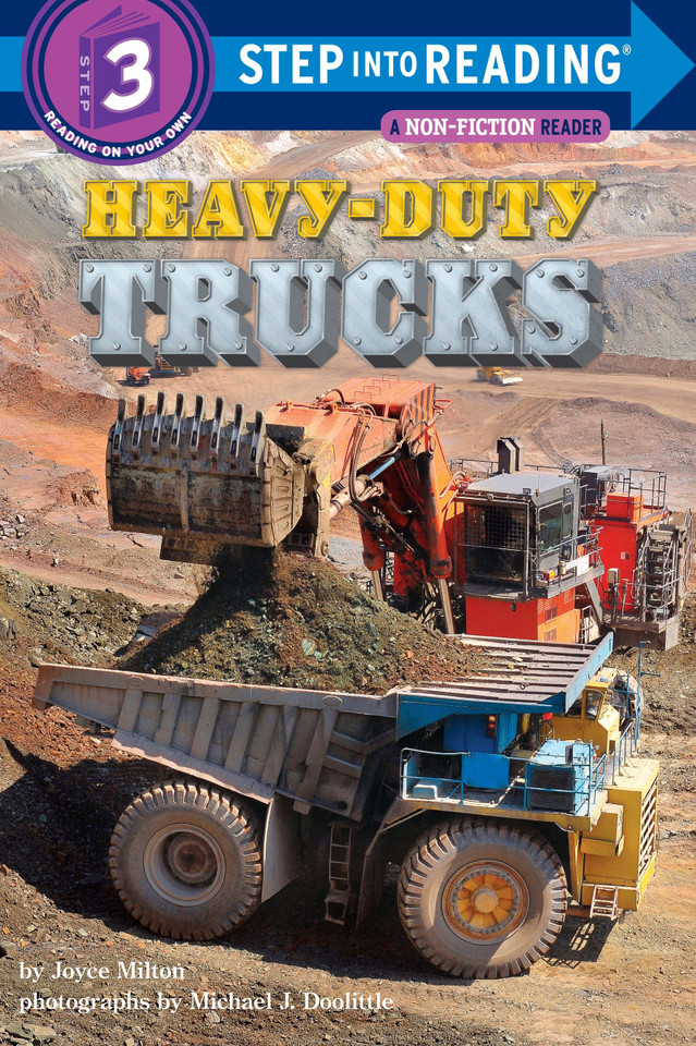 Heavy-Duty Trucks (Step into Reading, Step 3) book cover by Joyce Milton