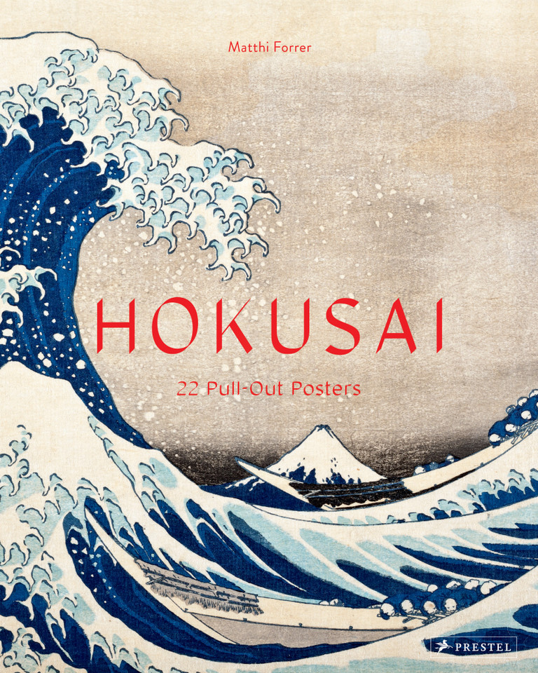 Hokusai: 22 Pull-Out Posters book cover by Matthi Forrer