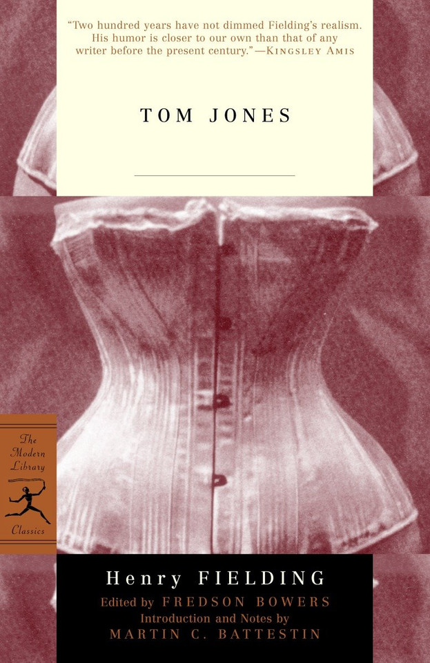 Tom Jones (Modern Library Classics) book cover by Henry Fielding