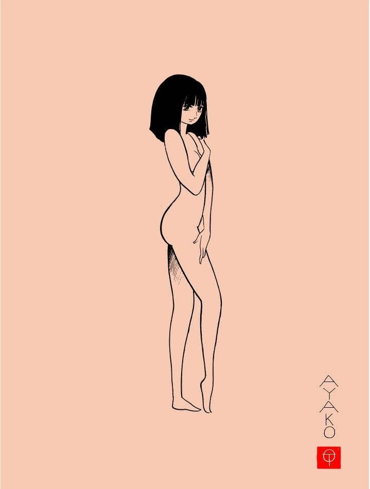 Ayako book cover by Osamu Tezuka