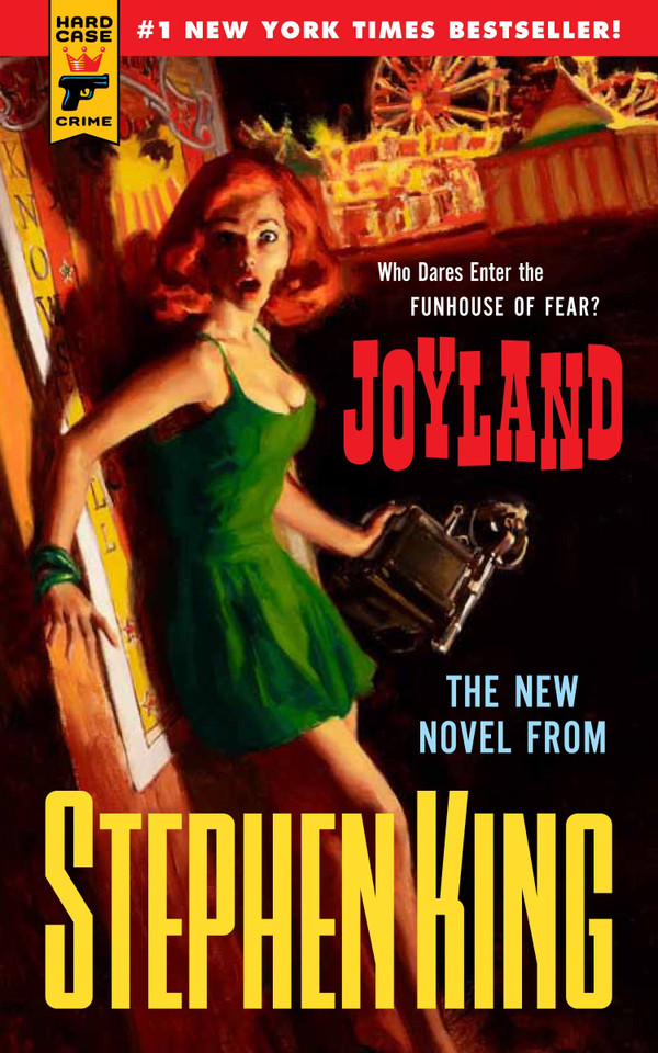 Joyland book cover by Stephen King