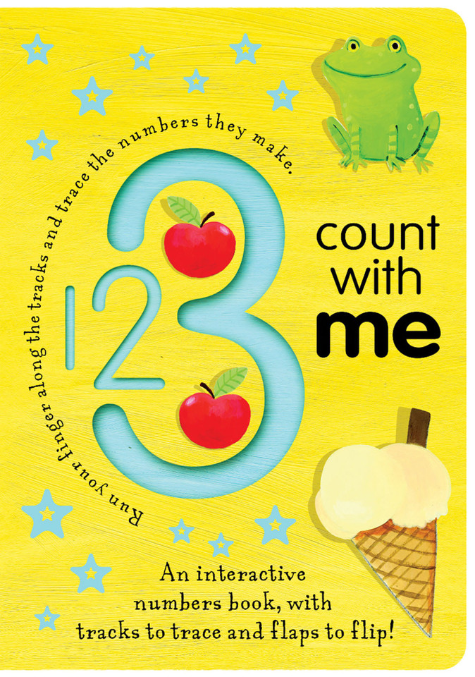 123 Count with Me: An Interactive Numbers Book With Tracks to Trace and Flaps to Flip! book cover by Tiger Tales