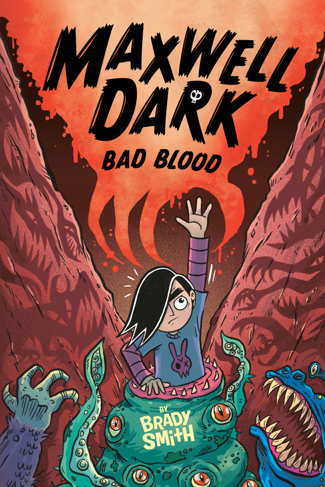 Bad Blood #2: A Graphic Novel (Maxwell Dark) book cover by Brady Smith
