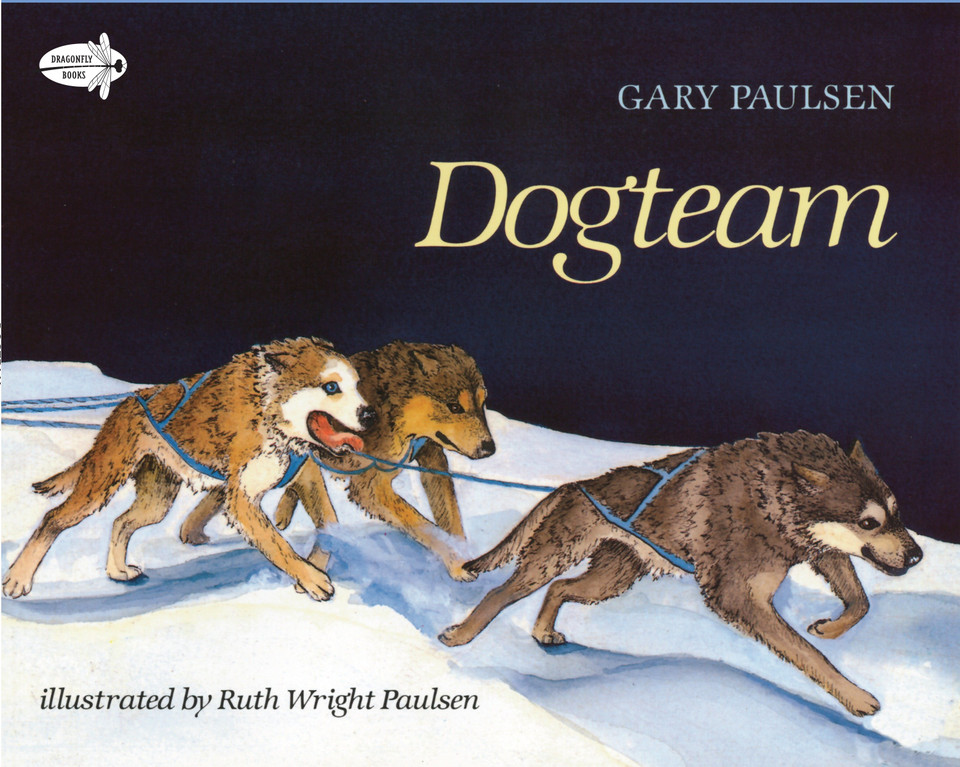 Dogteam book cover by Gary Paulsen