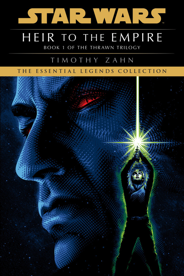 Heir to the Empire: Star Wars Legends (The Thrawn Trilogy) (Star Wars: The Thrawn Trilogy - Legends) book cover by Timothy Zahn