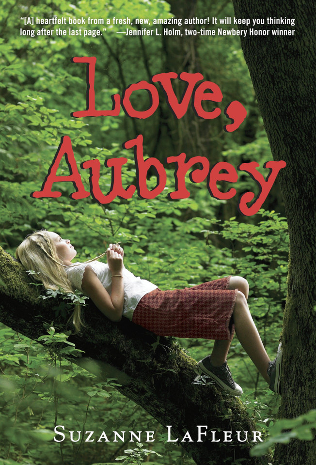 Love, Aubrey book cover by Suzanne LaFleur