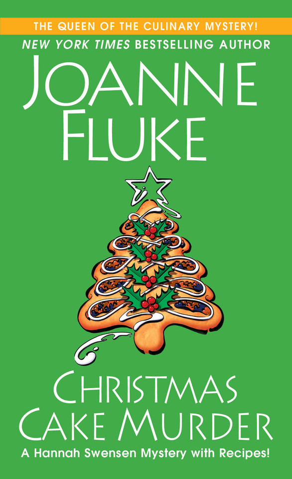 Christmas Cake Murder (A Hannah Swensen Mystery) book cover by Joanne Fluke