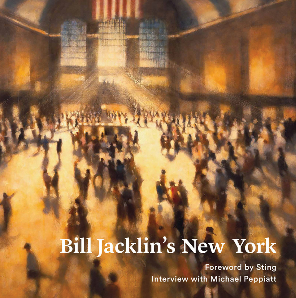 Bill Jacklin's New York book cover by Michael Peppiatt