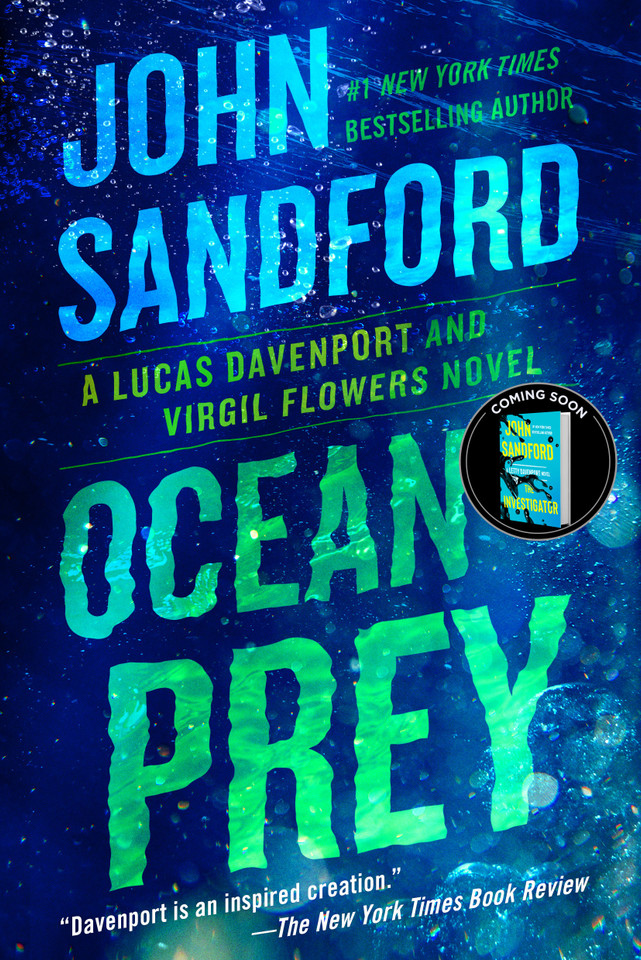 Ocean Prey (A Prey Novel) book cover by John Sandford