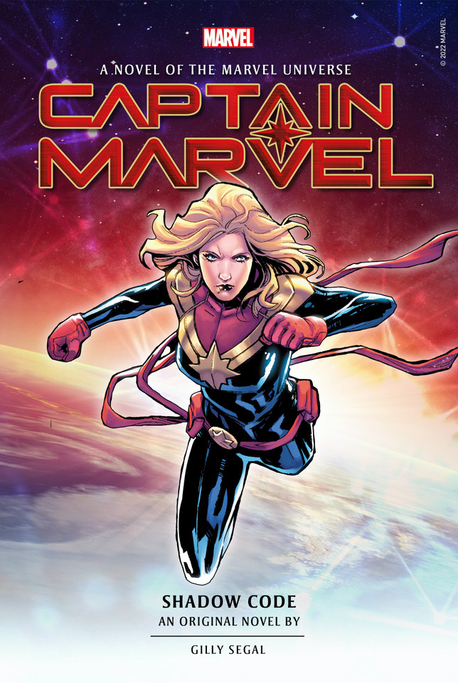 Captain Marvel: Shadow Code book cover by Gilly Segal
