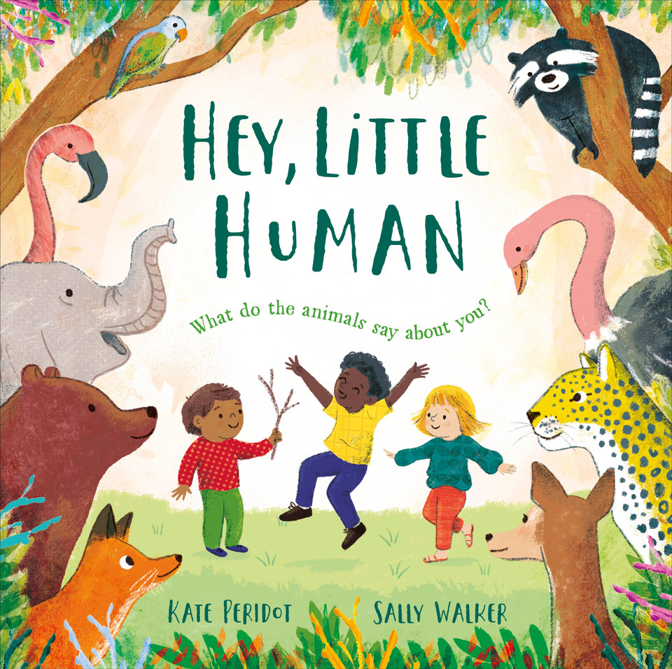 Hey, Little Human book cover by Kate Peridot