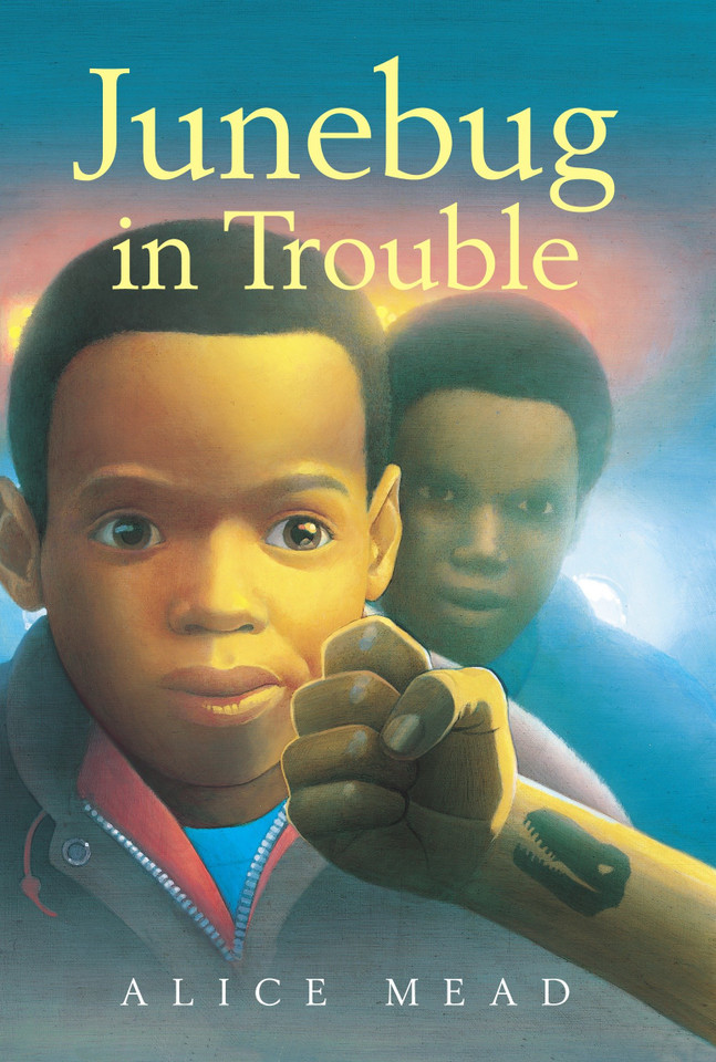 Junebug in Trouble book cover by Alice Mead
