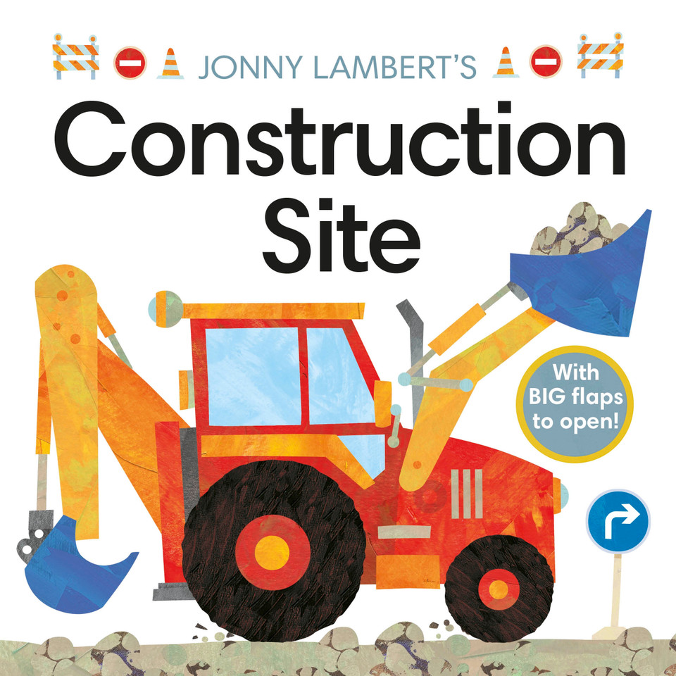 Jonny Lambert's Construction Site (Jonny Lambert Illustrated) book cover by Jonny Lambert