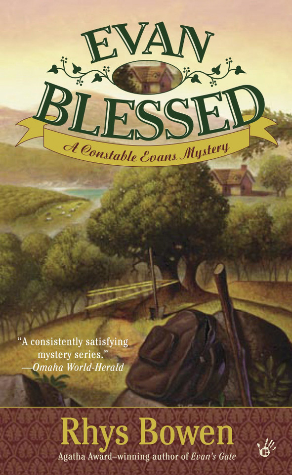 Evan Blessed (Constable Evans Mystery) book cover by Rhys Bowen
