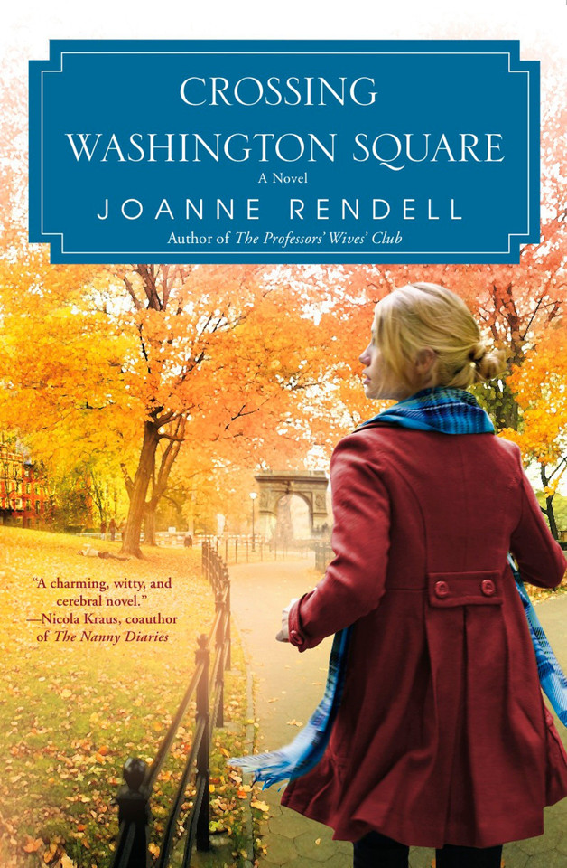 Crossing Washington Square book cover by Joanne Rendell
