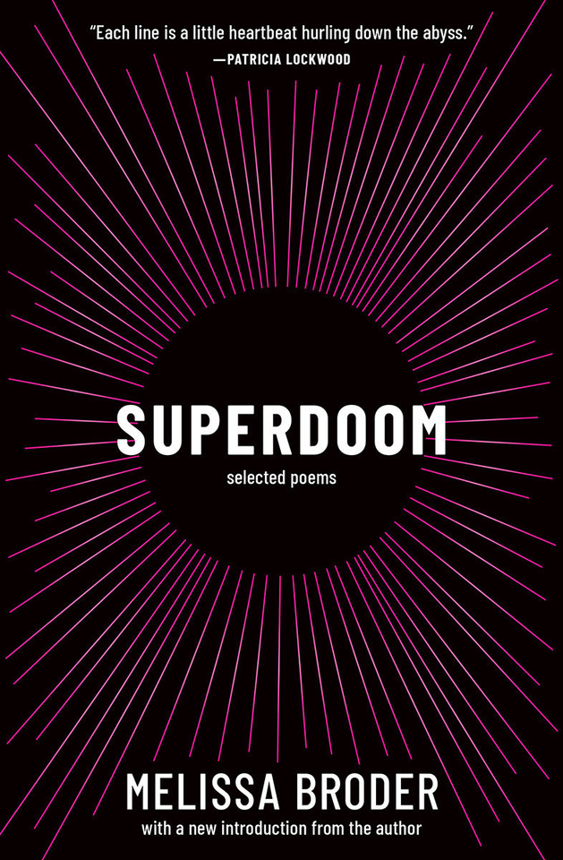 Superdoom: Selected Poems book cover by Melissa Broder