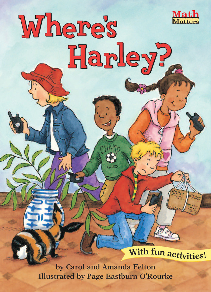 Where's Harley? (Math Matters) book cover by Carol Felton, Amanda Felton