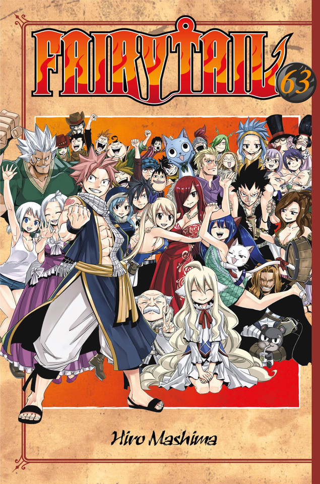 FAIRY TAIL 63 (Fairy Tail) book cover by Hiro Mashima