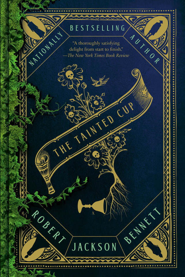 The Tainted Cup (Ana and Din Mysteries) book cover by Robert Jackson Bennett