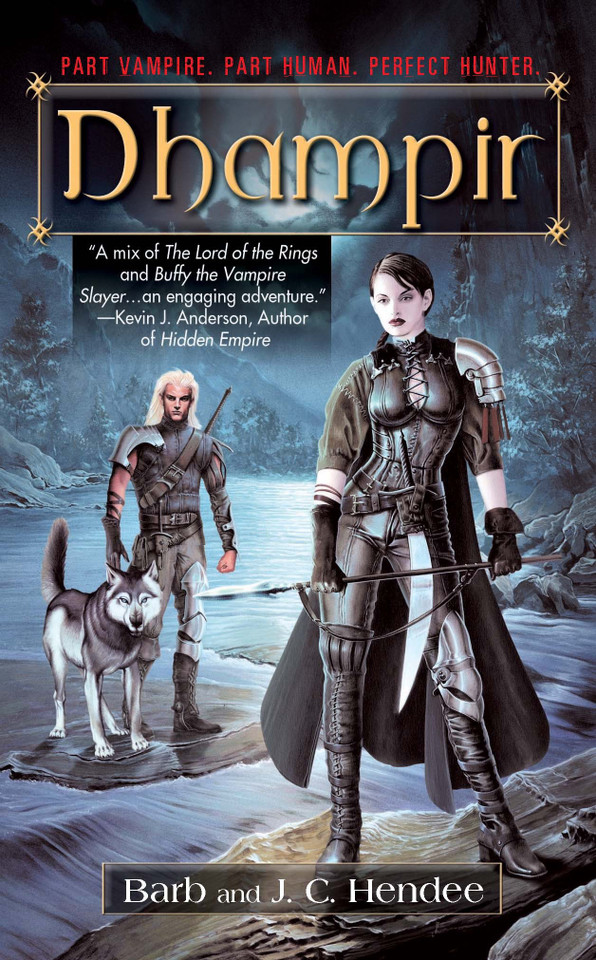 Dhampir: Part Vampire. Part Human. Perfect Hunter (Noble Dead) book cover by Barb Hendee, J.C. Hendee