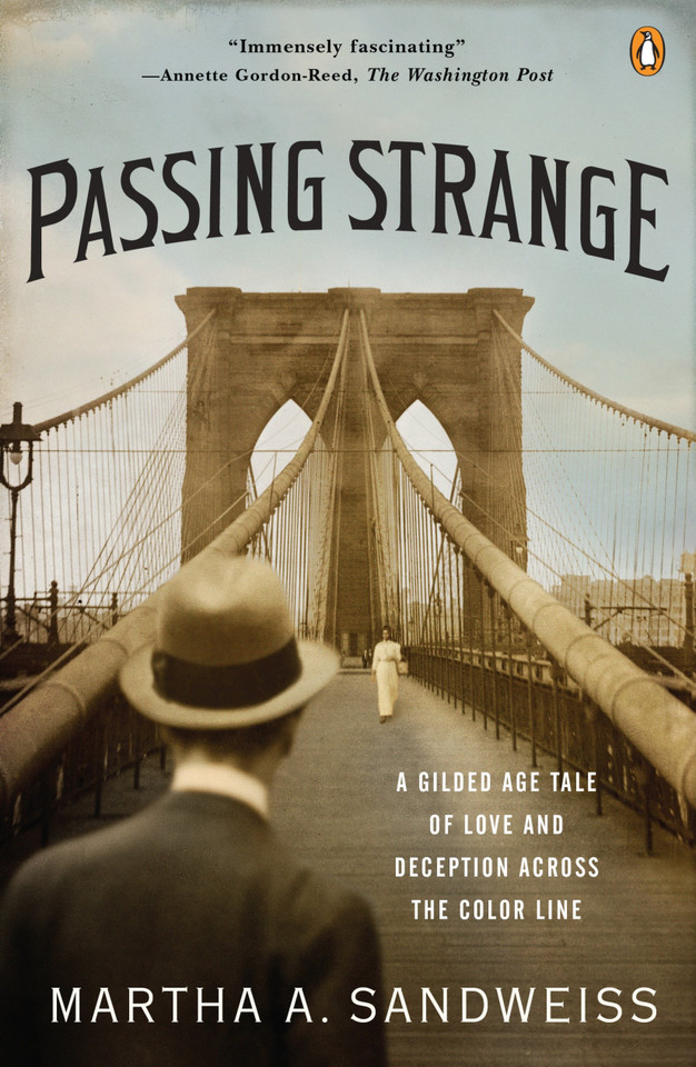Passing Strange: A Gilded Age Tale of Love and Deception Across the Color Line book cover by Martha A. Sandweiss