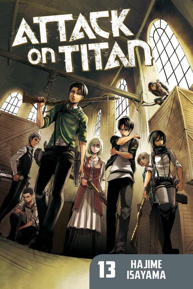 Attack on Titan 13 (Attack on Titan) book cover by Hajime Isayama