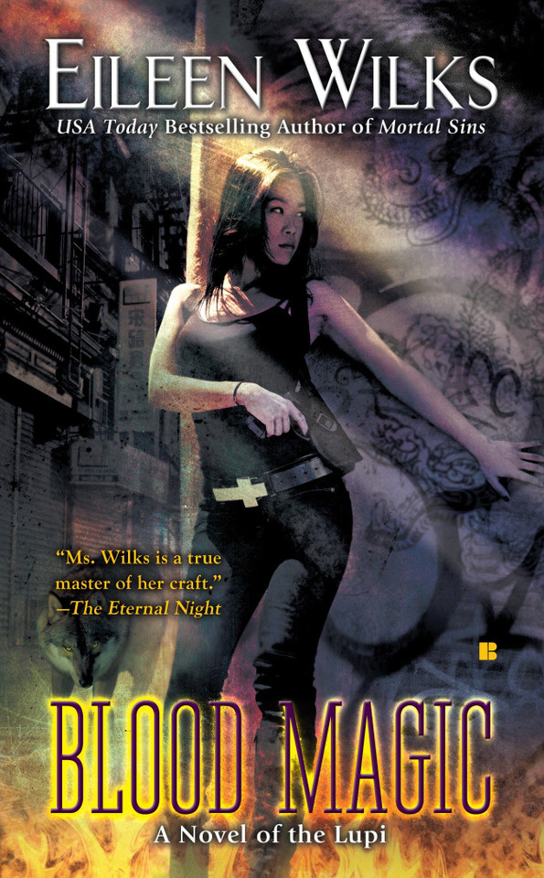 Blood Magic (A Novel of the Lupi) book cover by Eileen Wilks