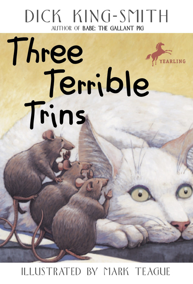 Three Terrible Trins book cover by Dick King-Smith