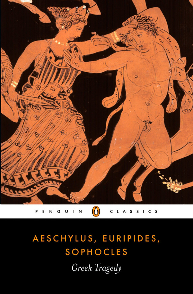 Greek Tragedy book cover by Aeschylus, Euripides, Sophocles