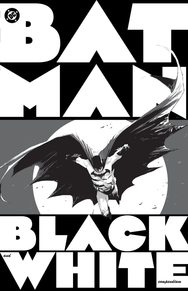 Batman: Black & White Compendium book cover by J.H. Williams, G Willow Wilson, Emma Rios
