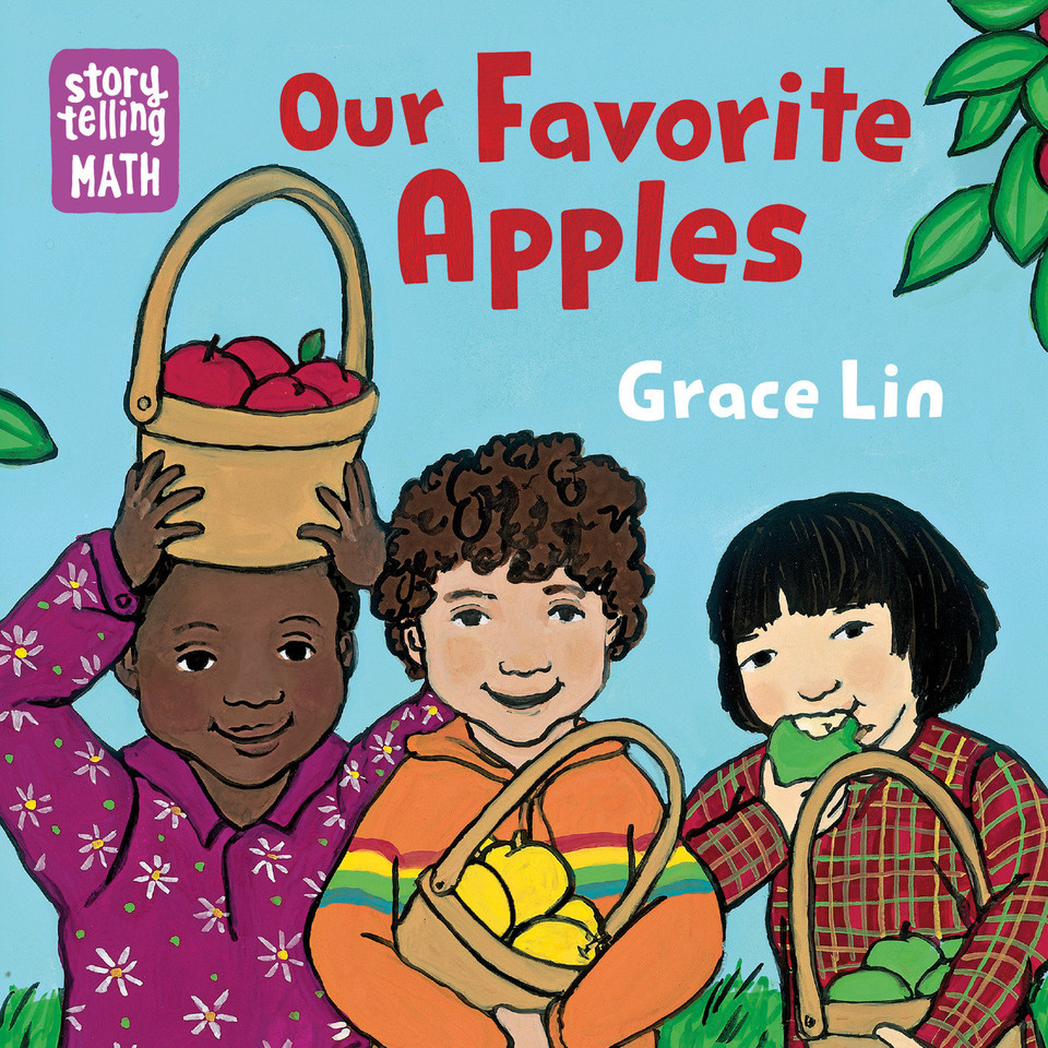 Our Favorite Apples (Storytelling Math) book cover by Grace Lin