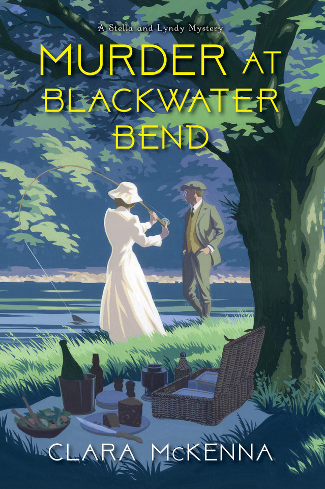 Murder at Blackwater Bend (A Stella and Lyndy Mystery) book cover by Clara McKenna