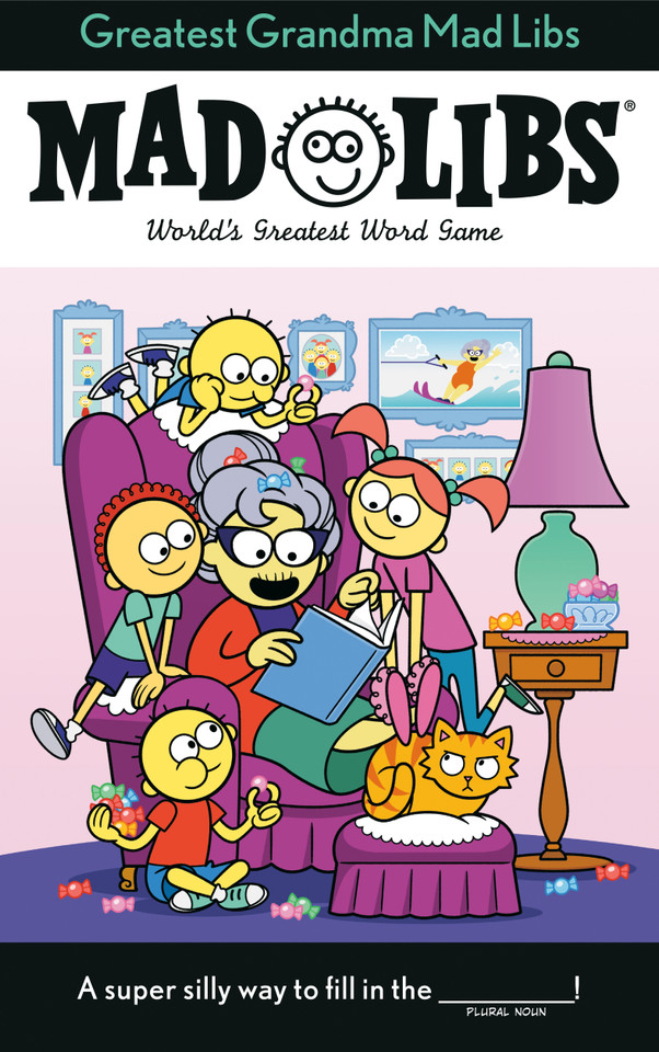Greatest Grandma Mad Libs: World's Greatest Word Game (Mad Libs) book cover by Ellen Lee, Mad Libs