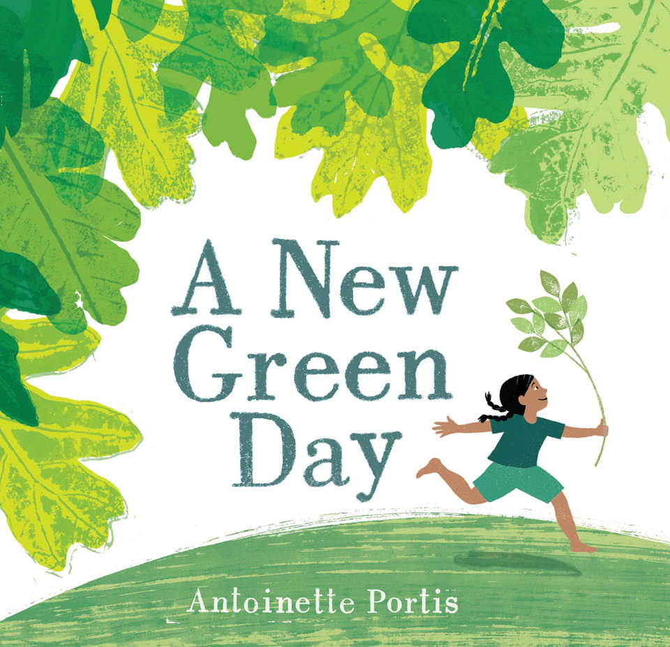A New Green Day book cover by Antoinette Portis