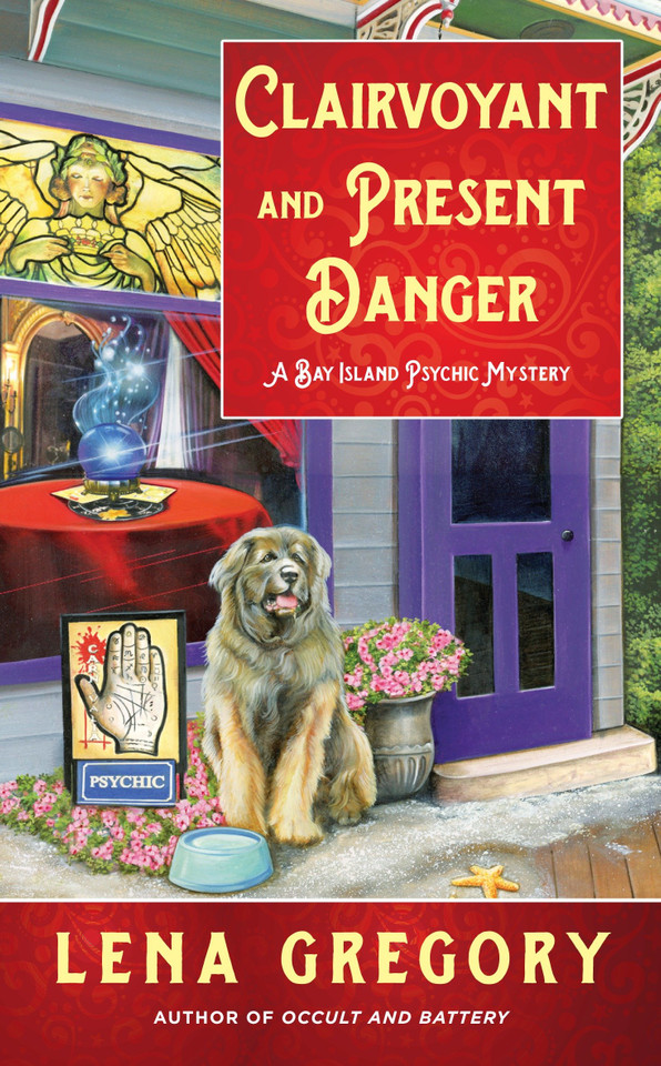 Clairvoyant and Present Danger (A Bay Island Psychic Mystery) book cover by Lena Gregory