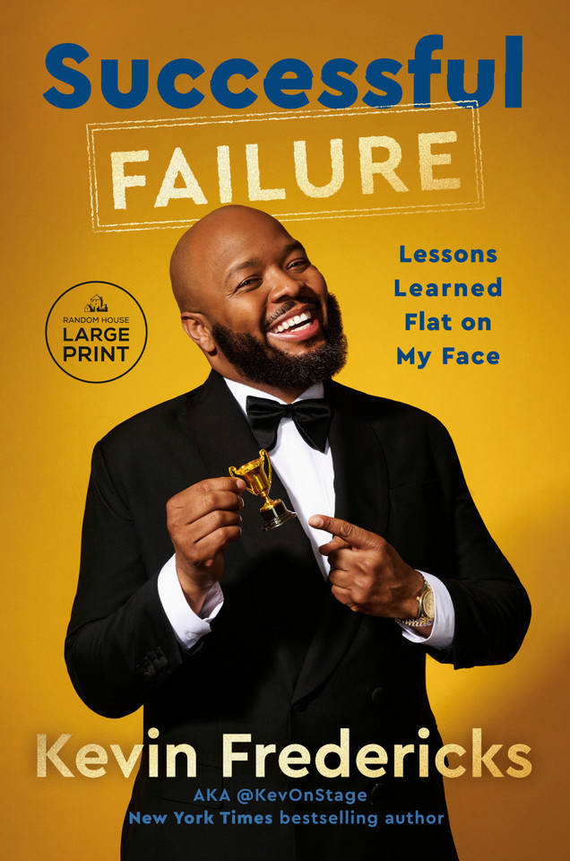 Successful Failure: Lessons Learned Flat on My Face book cover by Kevin Fredericks